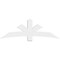 Ekena Millwork Davenport Architectural Grade PVC Gable Bracket, 72"W x 24"H x 2"D x 6"F, 8/12 Pitch GBP072X24X0206DAV00 - alternate 2